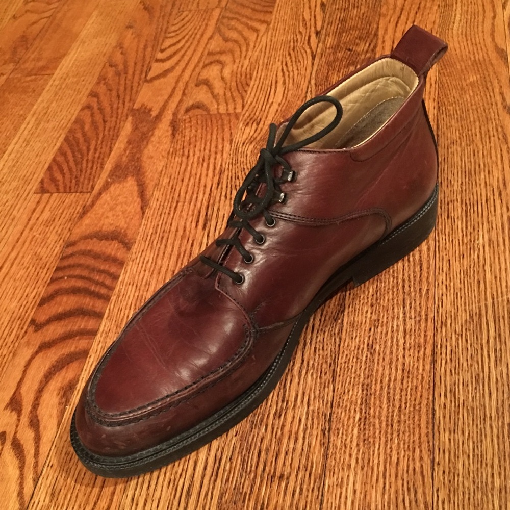 Kenneth Cole Brown Lace Boots